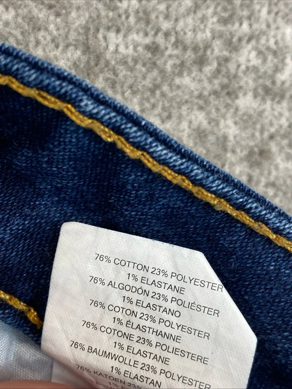 Michael Kors Skinny Jeans Dark Wash Jeans Womens Size 10 Stretchy mid rise